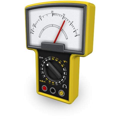 Image of a handheld meter