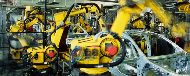 Image of industrial robot